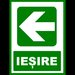 Placuta  pentru iesire cu directie in stanga